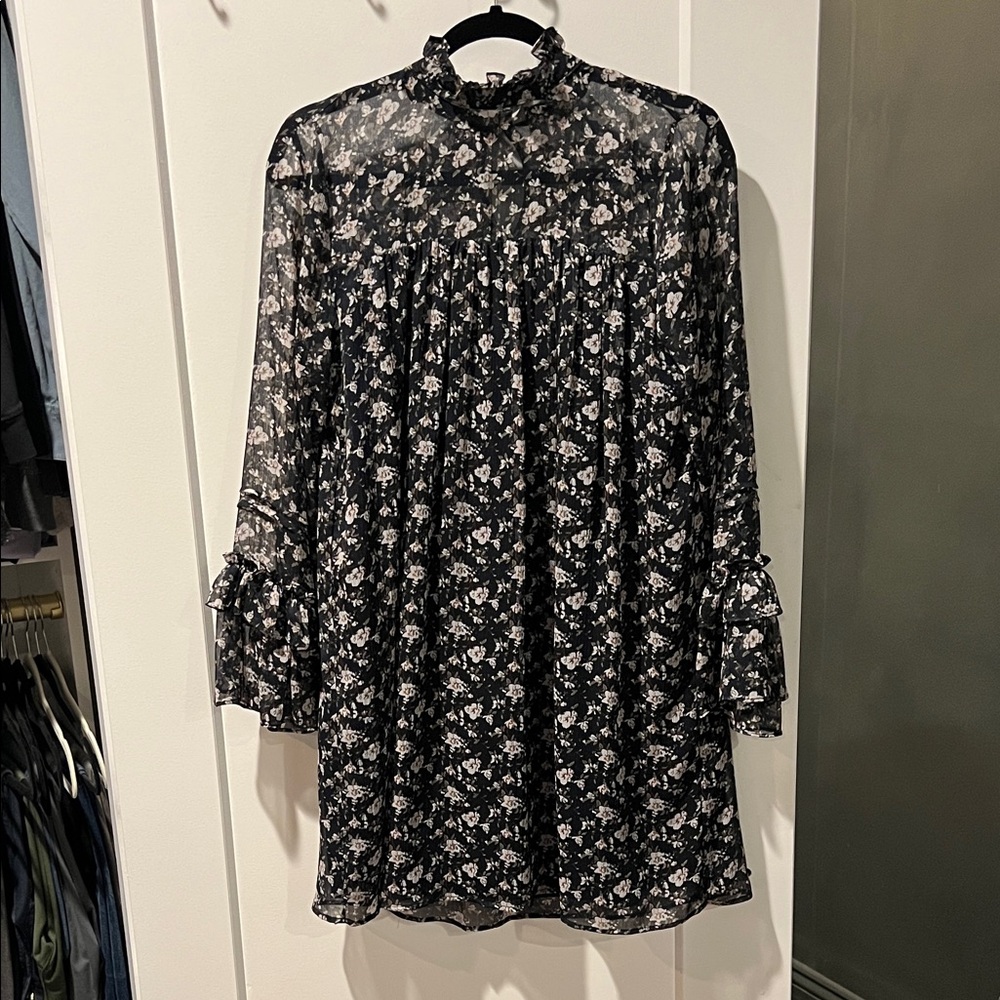 Zara floral dress